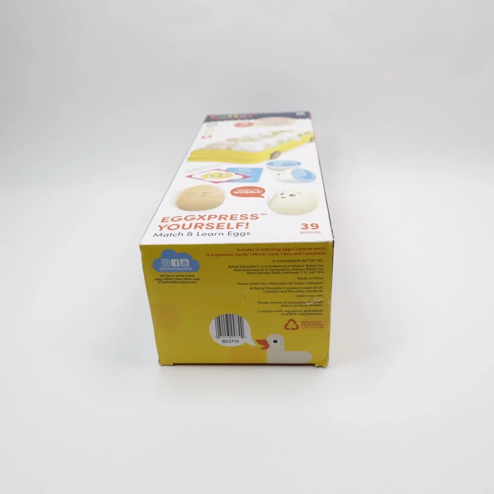 Battat Education EggXpress Yourself! Match & Learn‎ Eggs 18m+ NEW